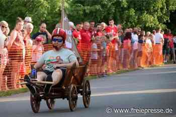 Handwagen-Gaudi in Plohn: Einer kam, sah und siegte - freiepresse.de