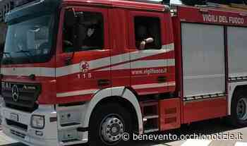 Benevento, incendio alla ferramenta: distrutti due gazebi - L'Occhio di Benevento