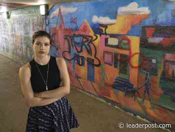 Regina artist disappointed by vandalized murals in Albert St. Bridge foot tunnel - Regina Leader Post
