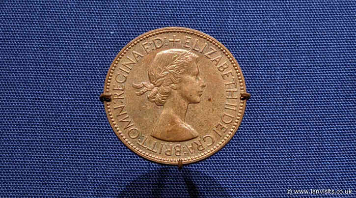 British Museum shows off the first coin portrait of The Queen