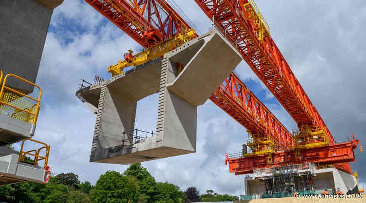 HS2 starts construction of the UK’s longest railway bridge