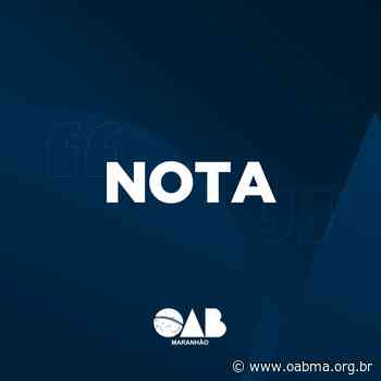 NOTA EM FAVOR DA MANUTENÇÃO DAS VARAS DO TRABALHO DE AÇAILÂNDIA, TIMON E PEDREIRAS - oabma.org.br