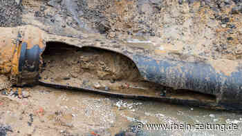 Erdreich abgesackt: 3300 Menschen nach Rohrbruch ohne Wasser - Kreis Cochem-Zell - Rhein-Zeitung