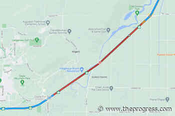 TRAFFIC: Westbound crash on Highway 1 in Abbotsford slowing commuters – Chilliwack Progress - Chilliwack Progress