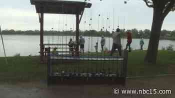 Belleville law enforcement, community members fish together at Cops N’ Bobbers event - WMTV – NBC15