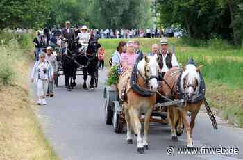 Prozession war nach zwei Jahren Pause ein echter Besuchermagnet - Fränkische Nachrichten
