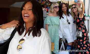 Garcelle Beauvais, Sutton Stracke and Denise Richards snap selfies and go shopping in Beverly Hills - Daily Mail