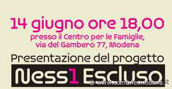 Incontro al Centro per le famiglie con Ness1 Escluso - Comune di Modena