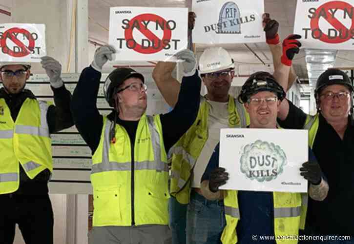 HSE inspectors turn spotlight on site dust risks