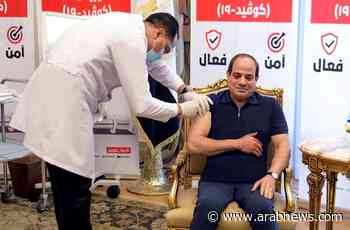 El-Sisi launches initiative to provide 30 million coronavirus vaccines to African countries - Arab News