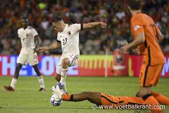 Franky Dury heeft te doen met Rode Duivel die niet mocht spelen