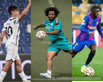 El once de lujo que hay de jugadores libres en el mercado - Confidencial Colombia