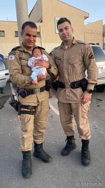 Bebê de 19 dias engasgada é salva por policiais militares em Matozinhos - Portal G37