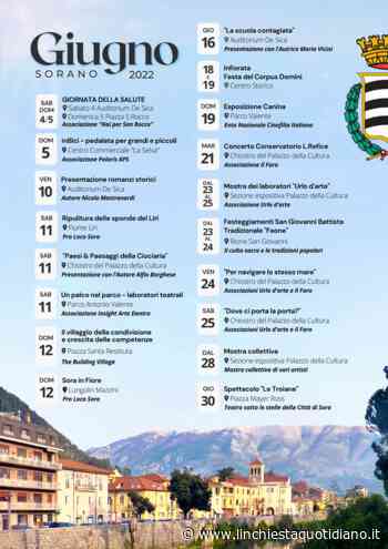 Sora, sindaco Di Stefano e assessore Gemmiti presentano il cartellone di giugno - L'Inchiesta Quotidiano OnLine