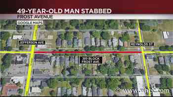 Man hospitalized after stabbing on Frost Ave
