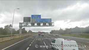 M61 crash causing delays near Bolton