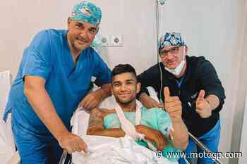 Jorge Martin sotto i ferri: sistemata la mano destra