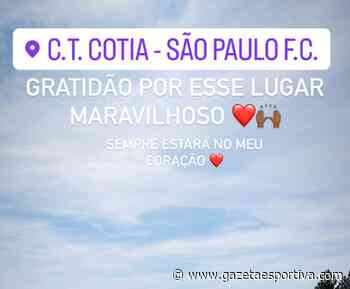 Marquinhos posta foto de Cotia e se despede do São Paulo: “Sempre estará no meu coração” - Gazeta Esportiva