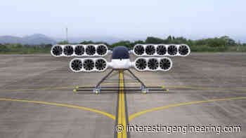 Pantuo Aviation reveals the first footage of its prototype flying taxi - Interesting Engineering