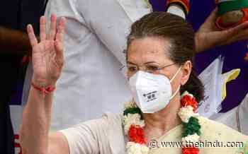 Yet to test negative for coronavirus, Sonia seeks time from ED - The Hindu