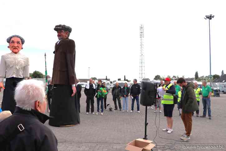 120 campers bevolken parkeerruimte Oktoberhallen