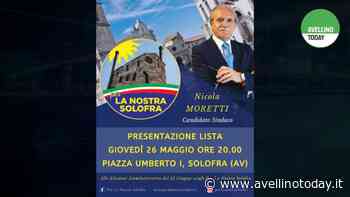 Amministrative, Moretti scende in campo con la lista "Per La Nostra Solofra" - AvellinoToday