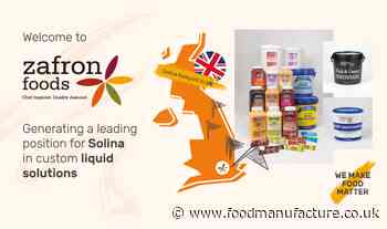 Solina acquires majority stake in Zafron Foods