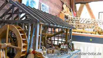 Schlossmuseum Altensteig: Modelle gestatten Einblicke in die Welt der Mühlen
