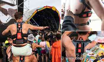 Deaf festivalgoer describes 'feeling like Superman' thanks to vibrating haptic suit