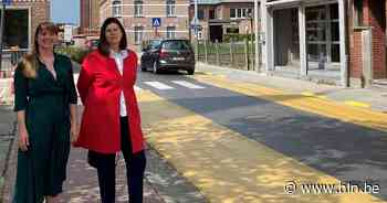 Fietssuggestiestroken in Peizegem - Het Laatste Nieuws