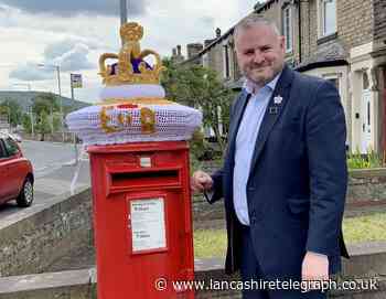 Pendle MP spies Barlick Yarn Fairies' creation