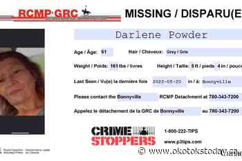Beyond Local: Bonnyville woman missing, RCMP seek public's help - Okotoks TODAY