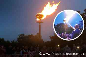 Loughton beacon lit for Queen's Platinum Jubilee