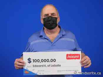 LaSalle Man Wins $100000 | windsoriteDOTca News - windsoriteDOTca News