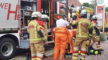 So lief der Feuerwehr-Großeinsatz am Bahnhof in Raubling ab