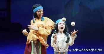 Yakari-Pferdeshow feiert Premiere während Gewitter in Ravensburg - Schwäbische