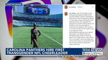 Carolina Panthers hire NFL's first openly transgender cheerleader