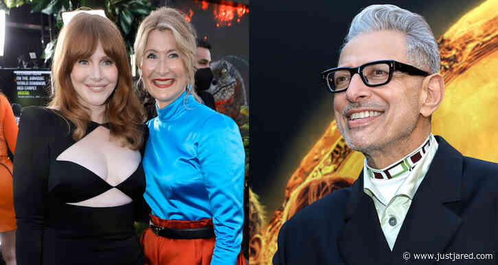 Bryce Dallas Howard & Laura Dern Join Jeff Goldblum at 'Jurassic World: Dominion' Premiere!
