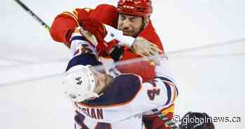 Calgary Flames want to avoid NHL playoff elimination, extend Battle of Alberta - Global News