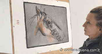 Palio di Siena, la pittrice Sergeant: "Drappellone per un popolo di guerrieri" - Corriere di Siena