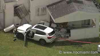 SUV Flees Traffic Stop, Crashes into Church Building in Liberty City