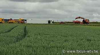 Vrachtwagen gekanteld op E40 Gistel-Middelkerke: hinder op snelweg - Focus en WTV