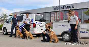 Politiezone Middelkerke stelt nieuw hondenteam voor - Het Laatste Nieuws