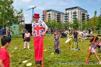 Jubilee party in the park for Southall families