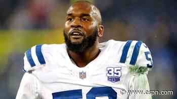 Colts LB Leonard 'feeling well' after back surgery