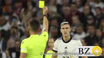 DFB-Noten: Schlotterbeck mit Tollpatschigkeit beim Elfmeter