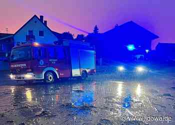 Unwetter in Dingolfing - Feuerwehr musste zu mehr als 30 Einsätzen anrücken - idowa