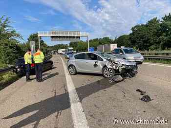 A6 bei Weinsberg nach Unfall zeitweise gesperrt - STIMME.de - Heilbronner Stimme