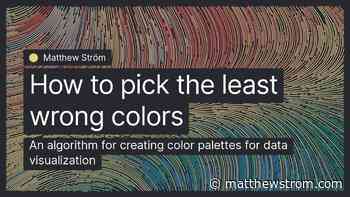 How to pick the least wrong colors