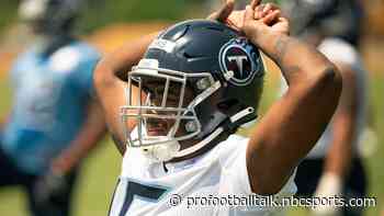 Treylon Burks has been dealing with asthma at Titans practices
